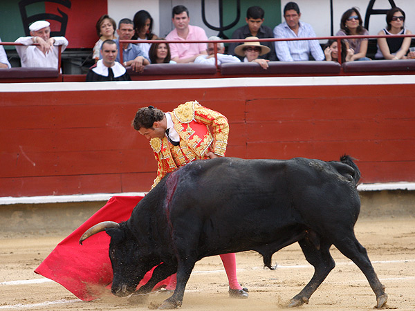 Ferrera con su primero