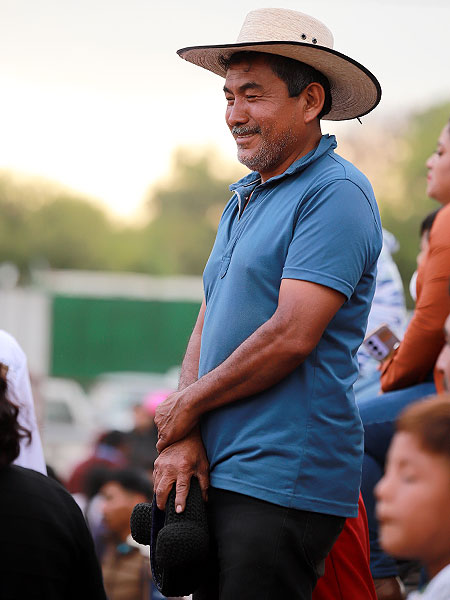 Mayordomo defensor de las tradiciones