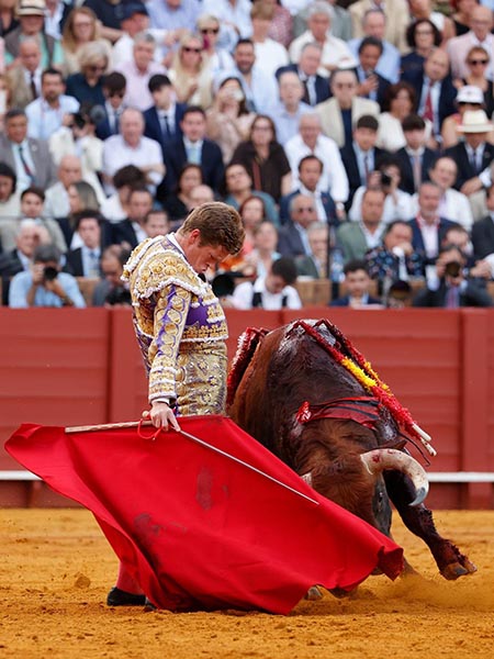 Tres faenas del torero