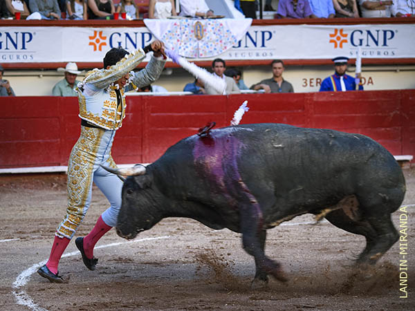 Domina las suerte del segundo tercio