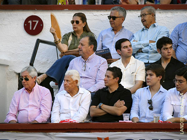 Armillita y Jes�s Garc�a, de Santa In�s