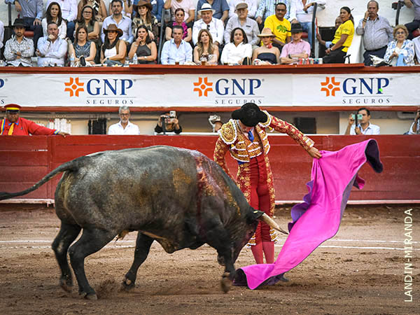 Luis David en su primer turno