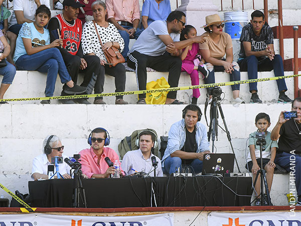 La transmisi�n en vivo del festejo