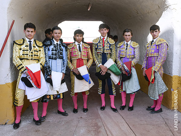 Protagonistas de la novillada