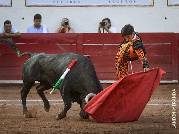 Corriendo la mano con temple
