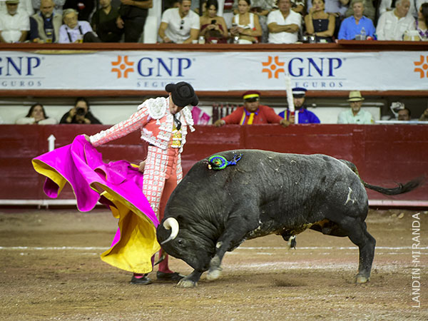 Las gaoneras en el quite de Diego