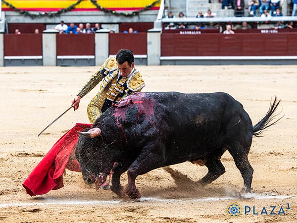 Remate sobre las rayas