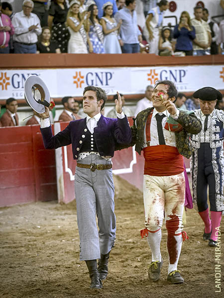 Guillermo y Carlos Tirado en la vuelta