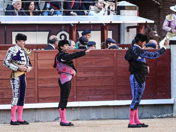 Delijorge, en la cuadrilla de El Calita