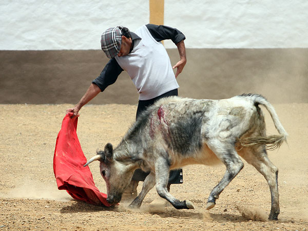 Alargando el derechazo