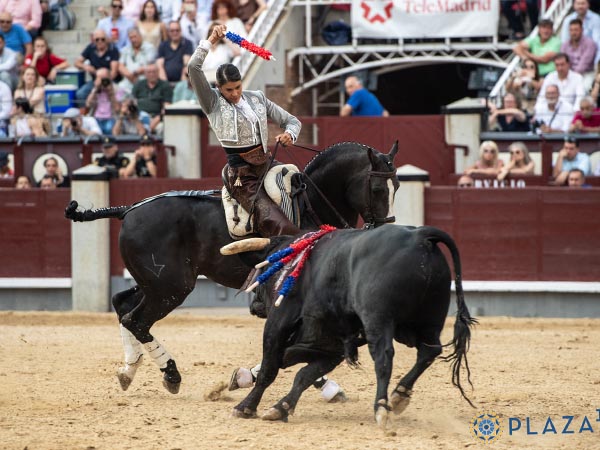 La monta de la caballista