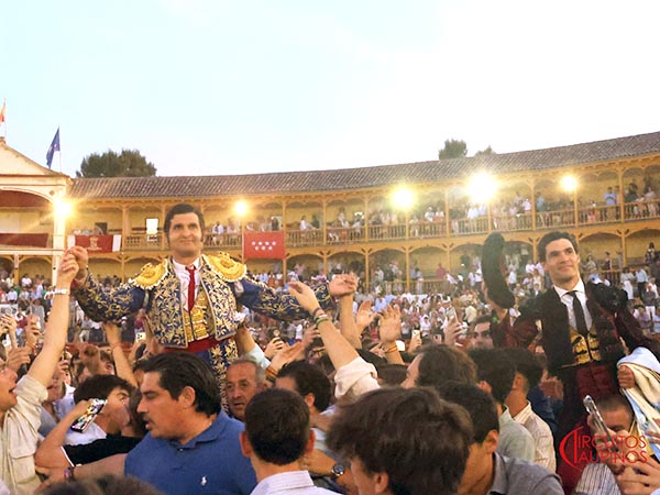 Gran tarde de toros en Aranjuez