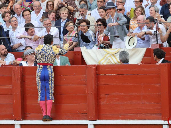 El brindis a la infanta Elena