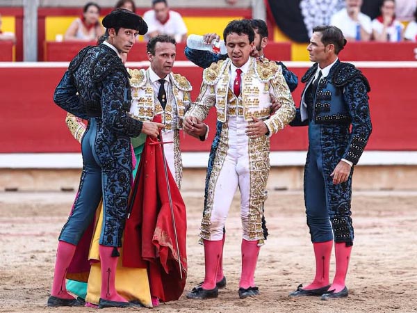 Lesionado en el pi�
