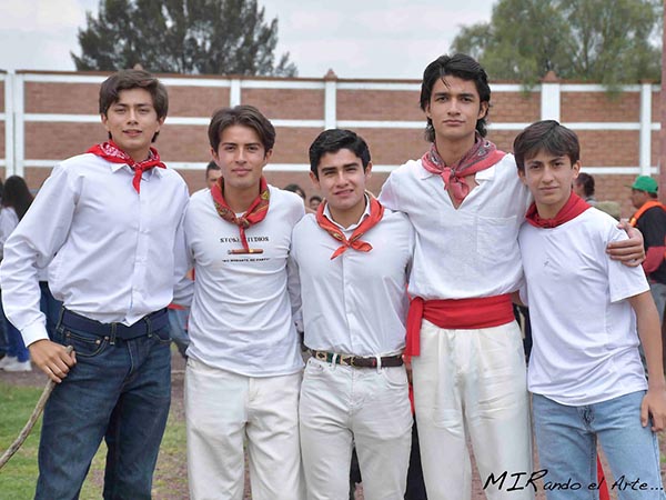 DIsfrutando el evento