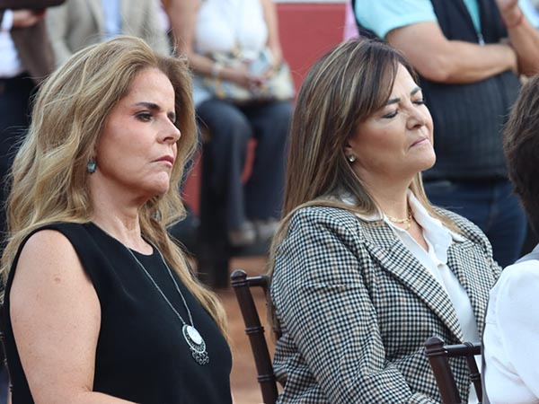 Maripaz de Villasante y Paulina Gordoa
