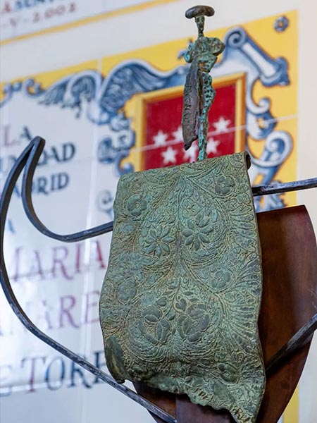 El trofeo, obra de Pepe Puente