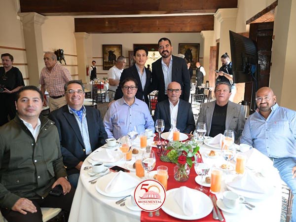 Disfrutando el evento
