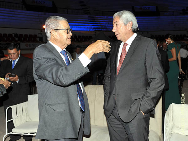 Con Ferm�n Espinosa el aniversario