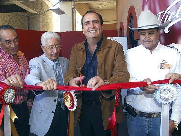 Inauguraci�n de la sala de prensa en AGS