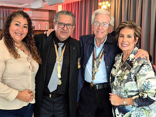 Medallas por su profesionalismo