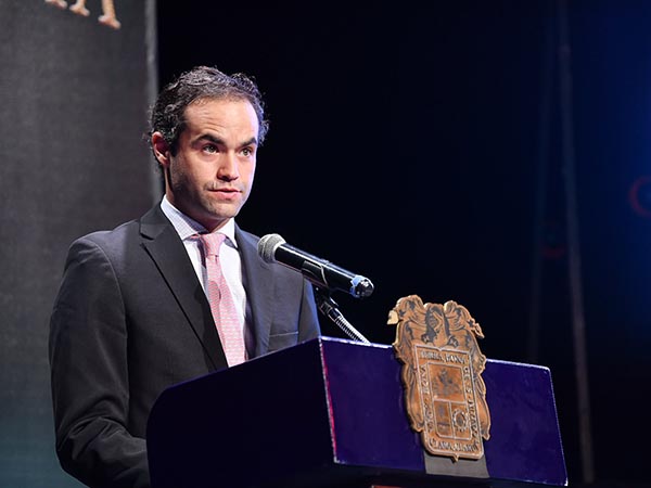 Juan Pablo S�nchez en el cartel