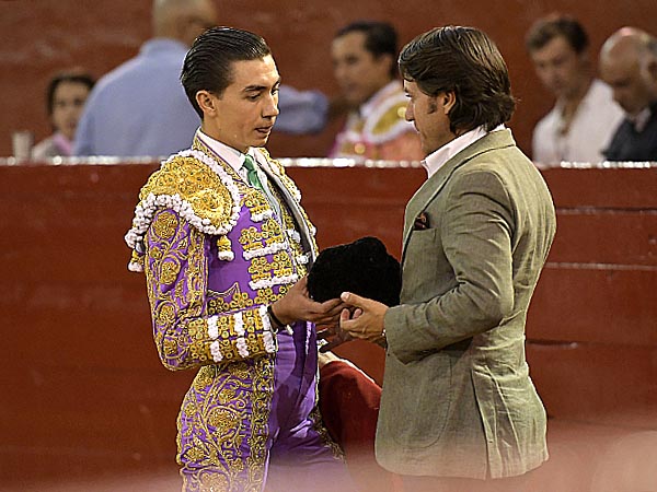 El brindis a Fabi�n Barba