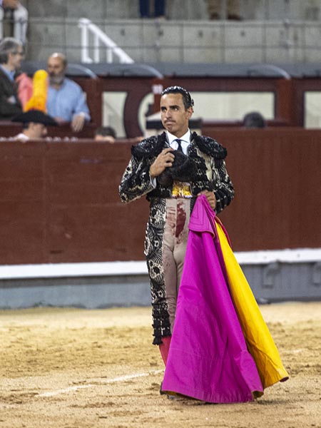 Recogiendo la ovaci�n