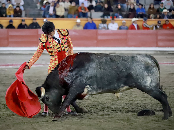 Asentado y torero