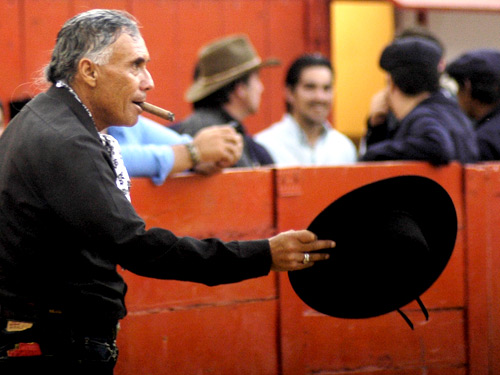 El Pana, ovacionado al final