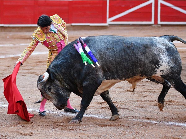 Bajando la mano