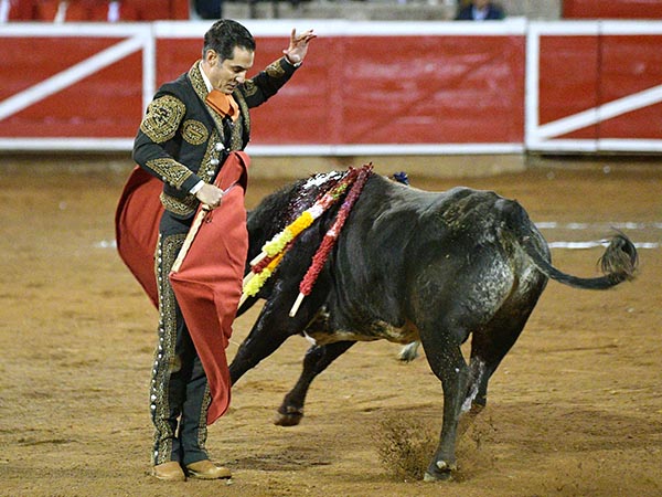 Amplio repertorio del torero