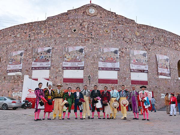 Las cuadrillas de gala