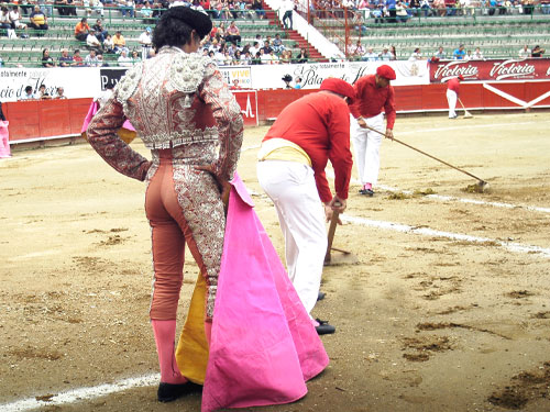 Supervisando el piso