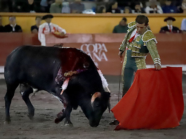 Probando el izquierdo