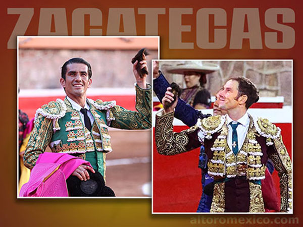 Ambos matadores pasearon trofeo