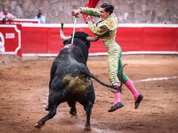Percance en la suerte suprema