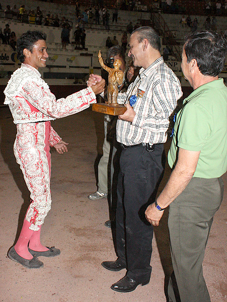 El trofeo, para Alberto