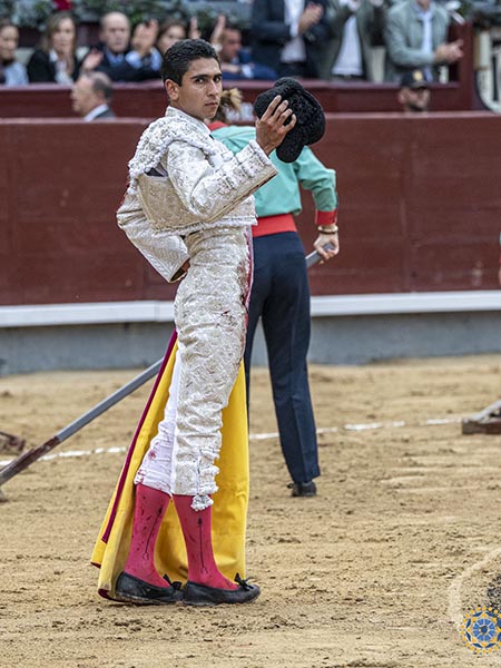 Saludando la ovaci�n