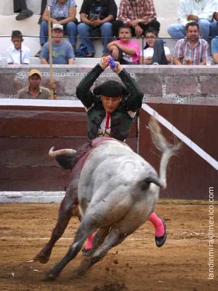 Cristian S�nchez en banderillas