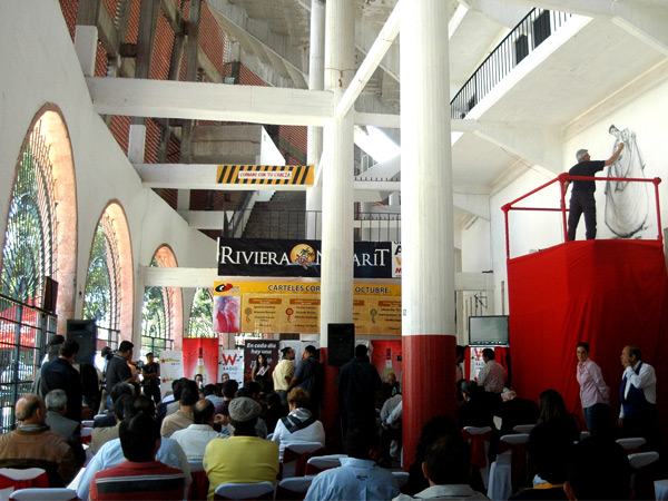 Buen ambiente en la presentaci�n