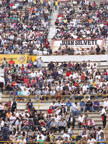 El p�blico, expectante