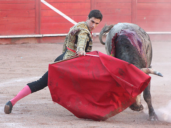 Flexionando la pierna de salida