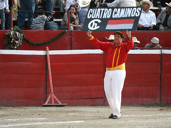 Anunciando la ganaderia