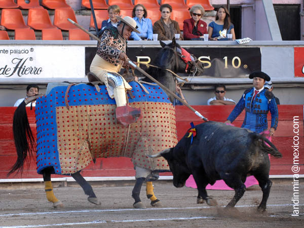 Prendido del morrillo