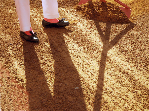 Sol, arena y  sombra