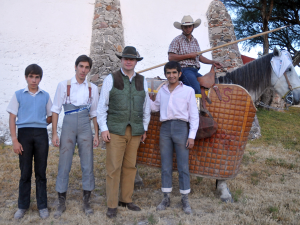 Pablo Su�rez y toreros