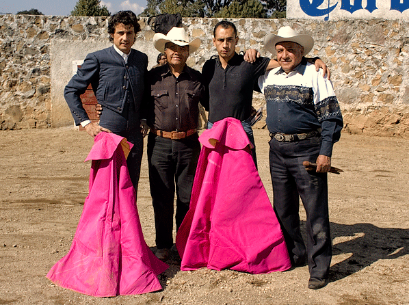 Con el empresario Marco Jim�nez