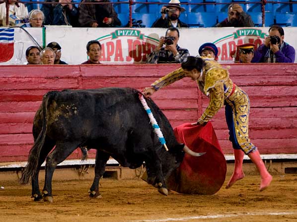 Momento de la estocada