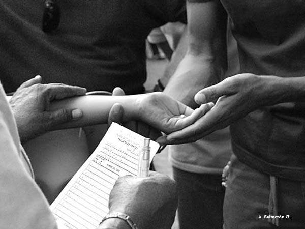 La ceremonia del sorteo